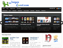 Tablet Screenshot of juegosexcel.com
